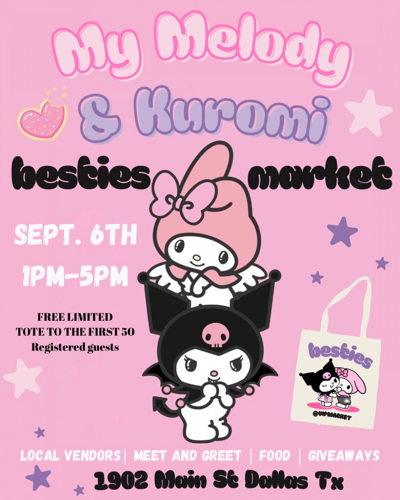 MY MELODY & KUROMI BESTIES MARKET