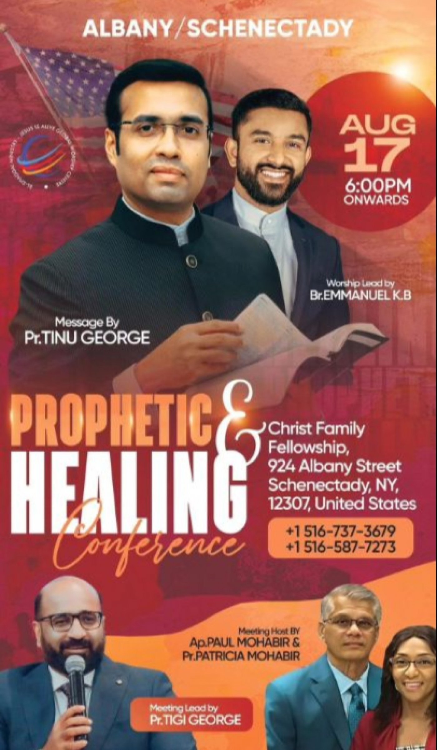 FREE EVENT -  NO TICKETS NEEDED -HEALING REVIVAL - ALL ARE WELCOME - BRING THE SICK