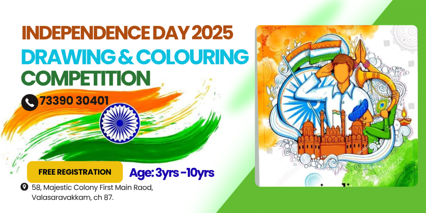 INDEPENDENCE DAY DRAWING AND COLOURING COMPETITION 15th AUGUST 2025