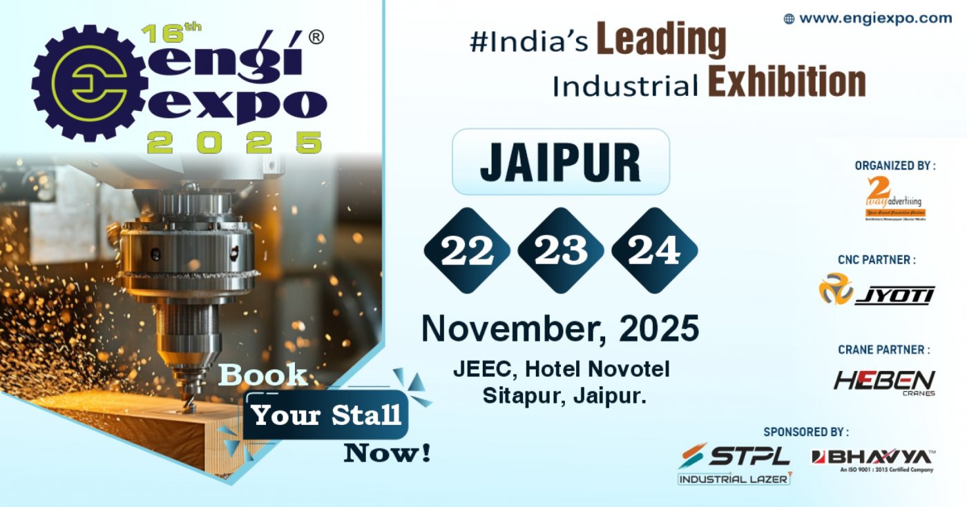 16th Engiexpo Industrial Exhibition In Jaipur 2025