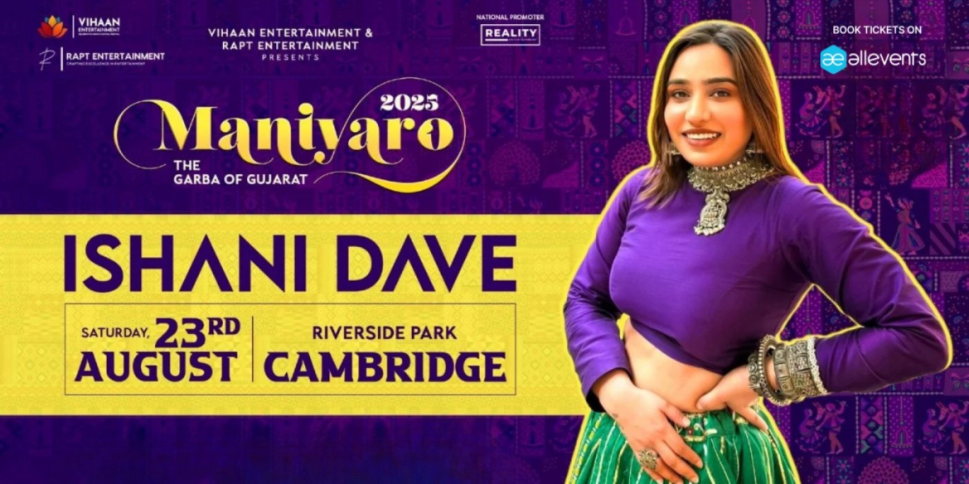 Maniyaro 2025 with Ishani Dave | KWC Region | 23rd August 2025