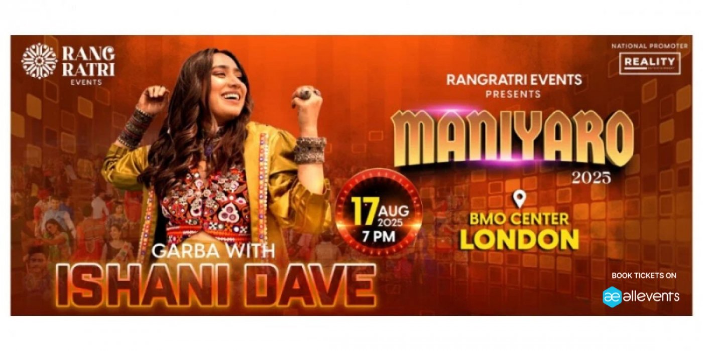 Ishani Dave na Garba 2025