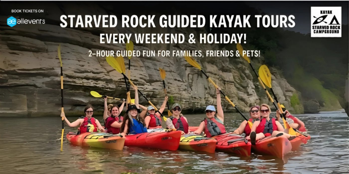 Starved Rock Guided Kayak Tour  