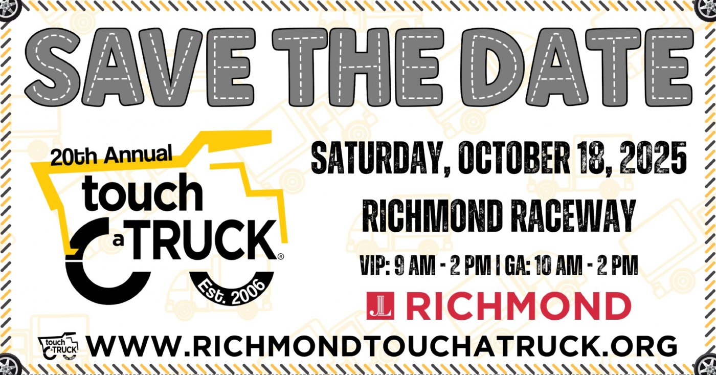 Junior League of Richmond\u2019s 20th Annual Touch a Truck