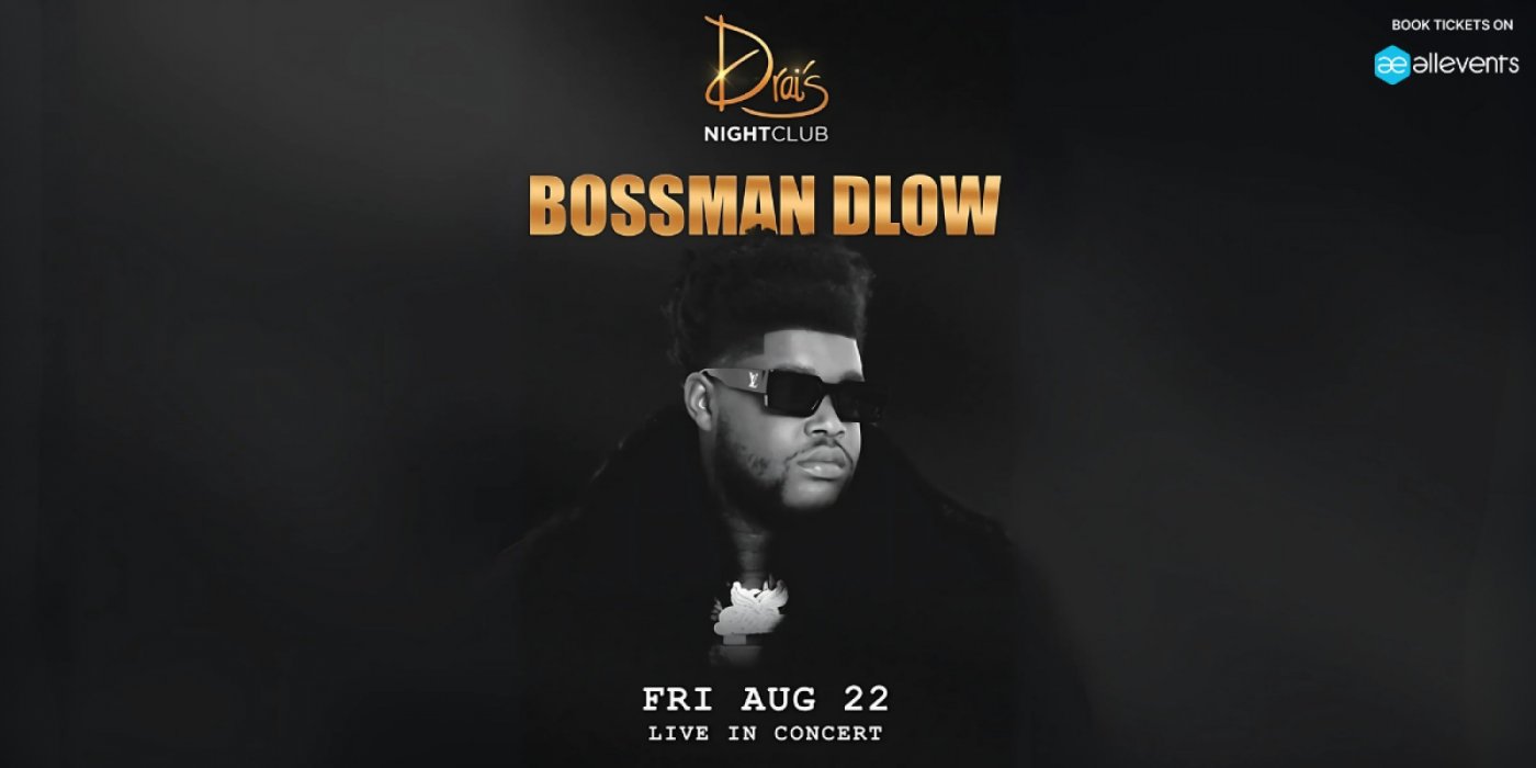 BOSSMAN DLOW LIVE on Friday, August 22 @DRAI'S BEACHCLUB |LAS VEGAS