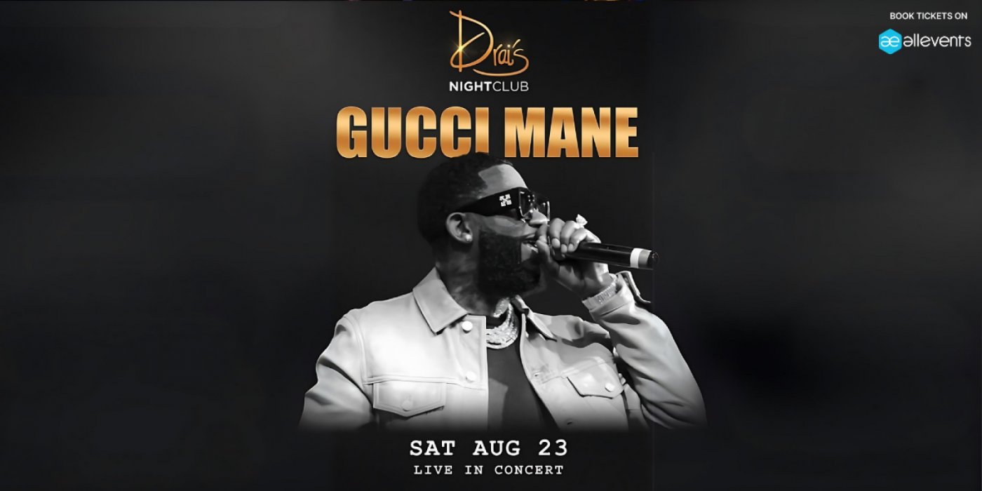 Gucci Mane LIVE on Saturday, August 23 @DRAI'S |LAS VEGAS