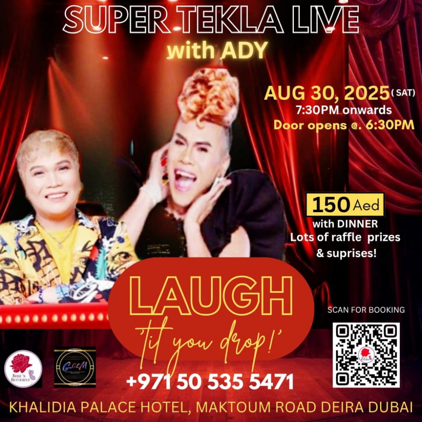 \ud83c\udfa4 Laugh \u2018Til You Drop \u2013 Comedy Night Extravaganza