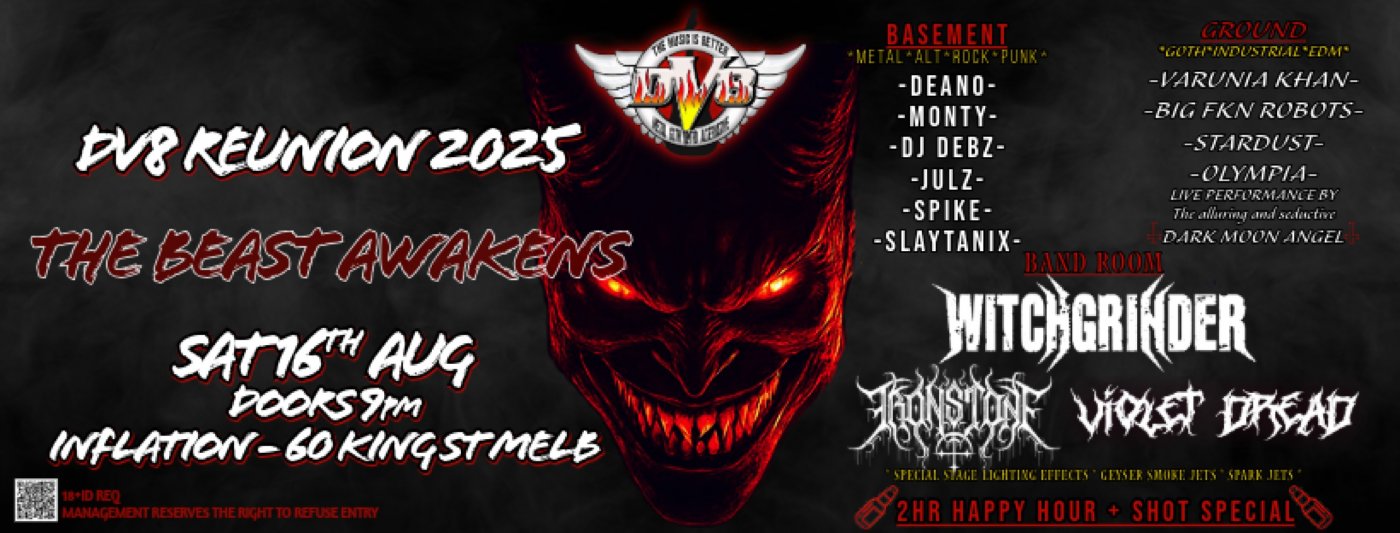 DV8 REUNION - 2025