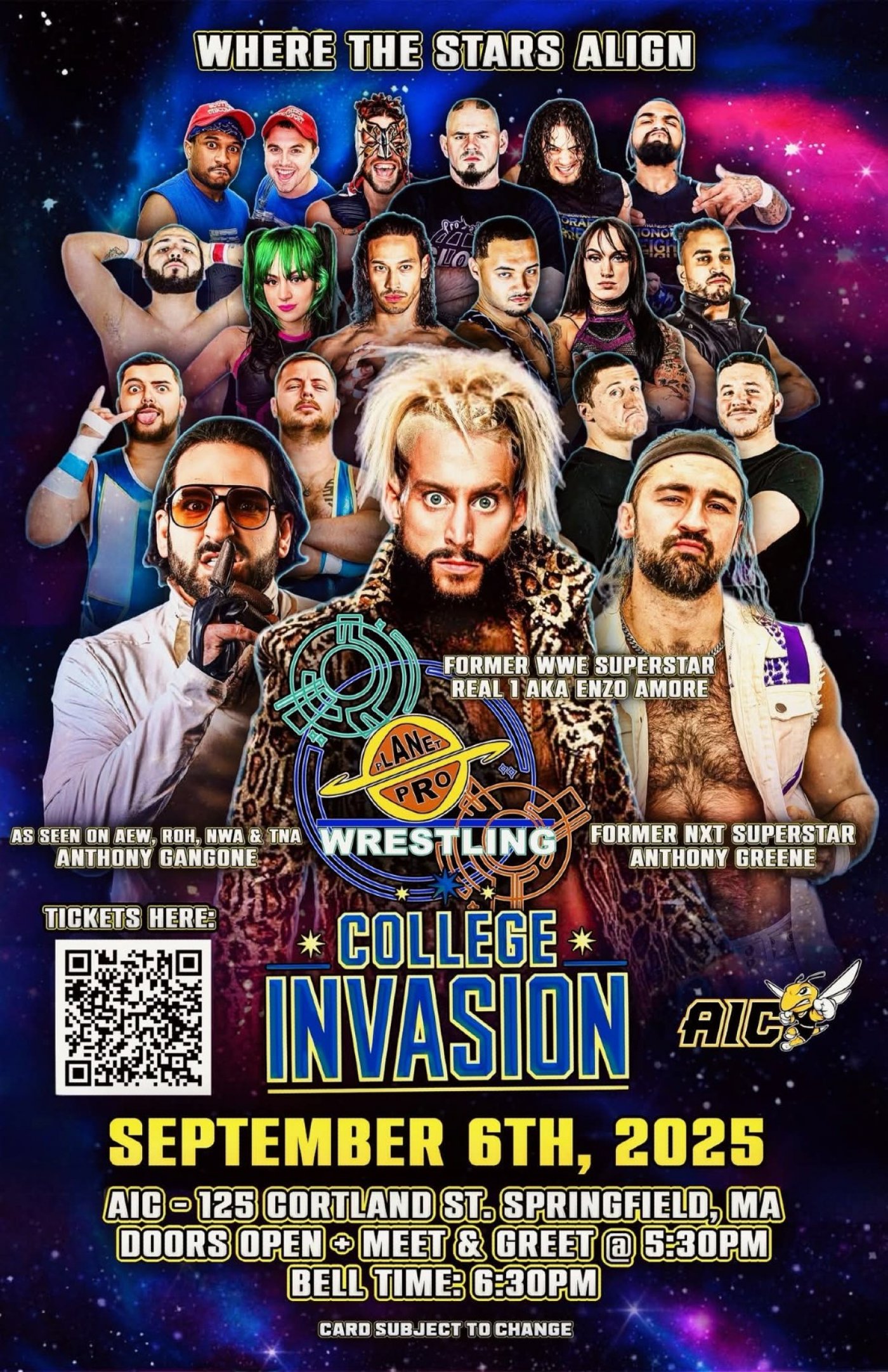 Planet Pro Wrestling Presents: College Invasion