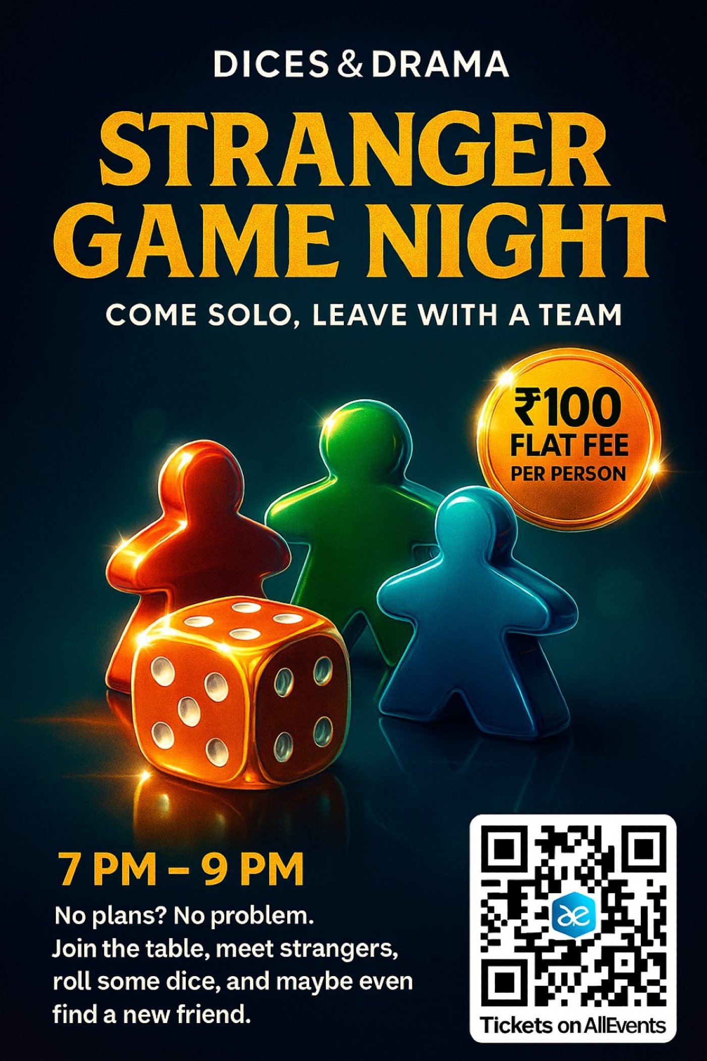  Stranger Game Night \u2013 Come Solo, Leave with a Team!