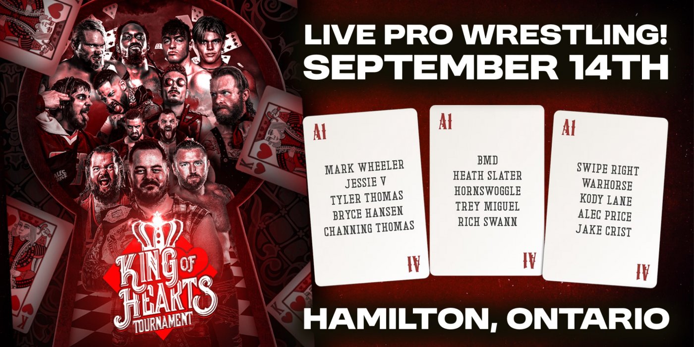 Alpha-1 Wrestling Presents: KING OF HEARTS TOURNAMENT