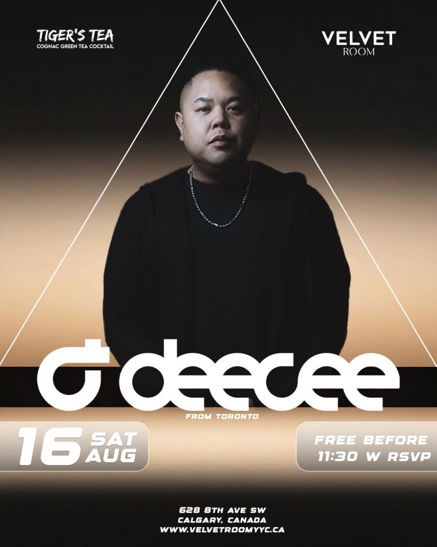 Tigers Tea x Velvet Room Presents deecee