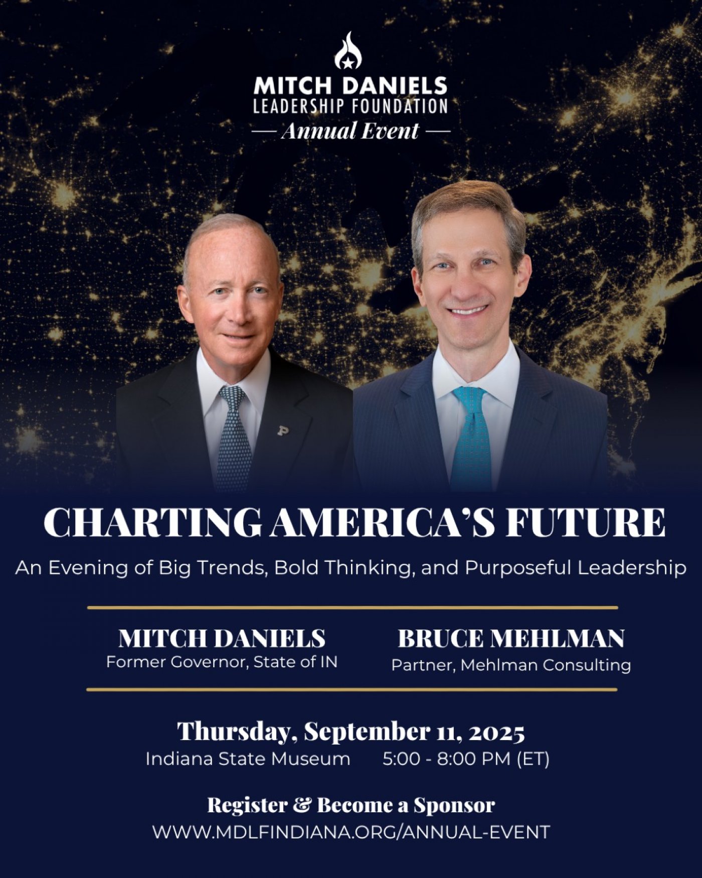 Mitch Daniels Leadership Foundation Annual Event