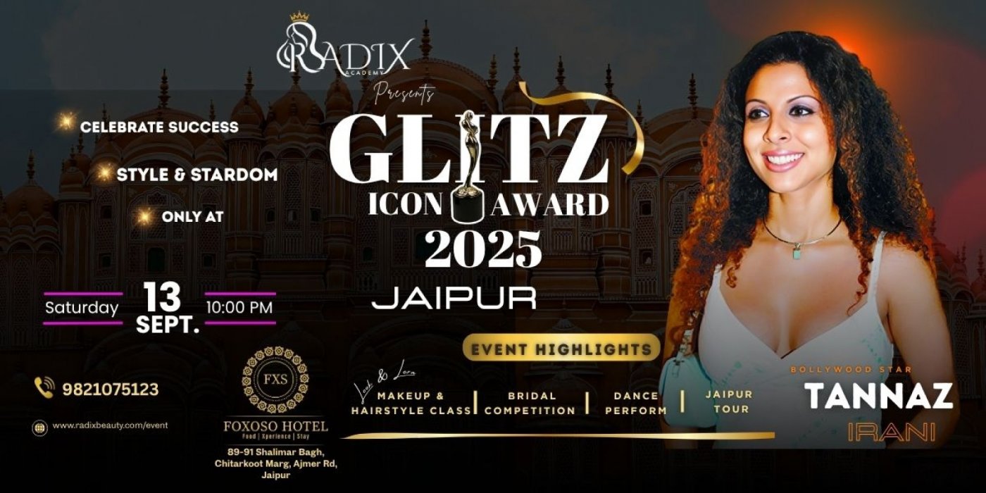 Glitz Icon Award 2025 Jaipur