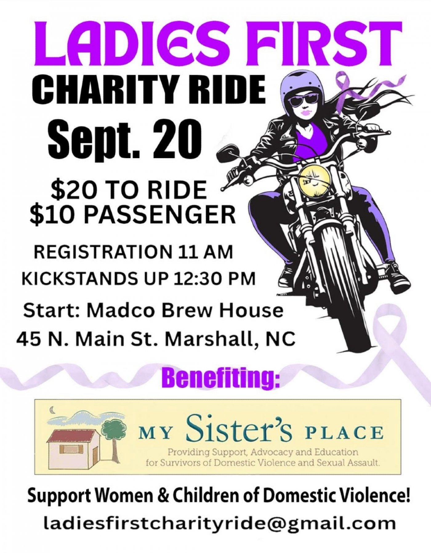 Ladies First Charity Ride