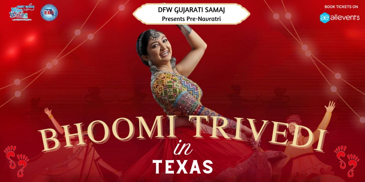 Bhoomi Trivedi Garba Festival 2025 in Texas