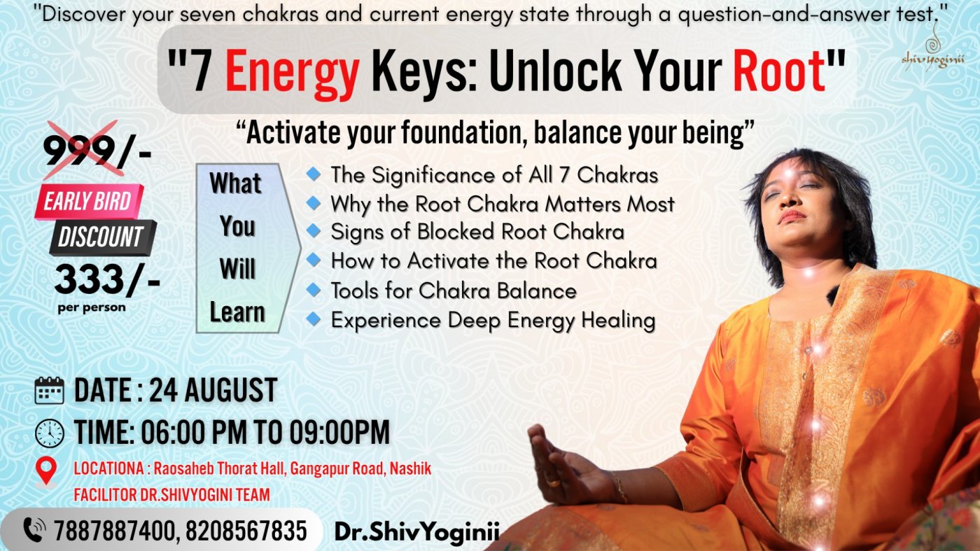 Seven Chakra Healing Workshop- Heal Your Chakra, Heal Your Business