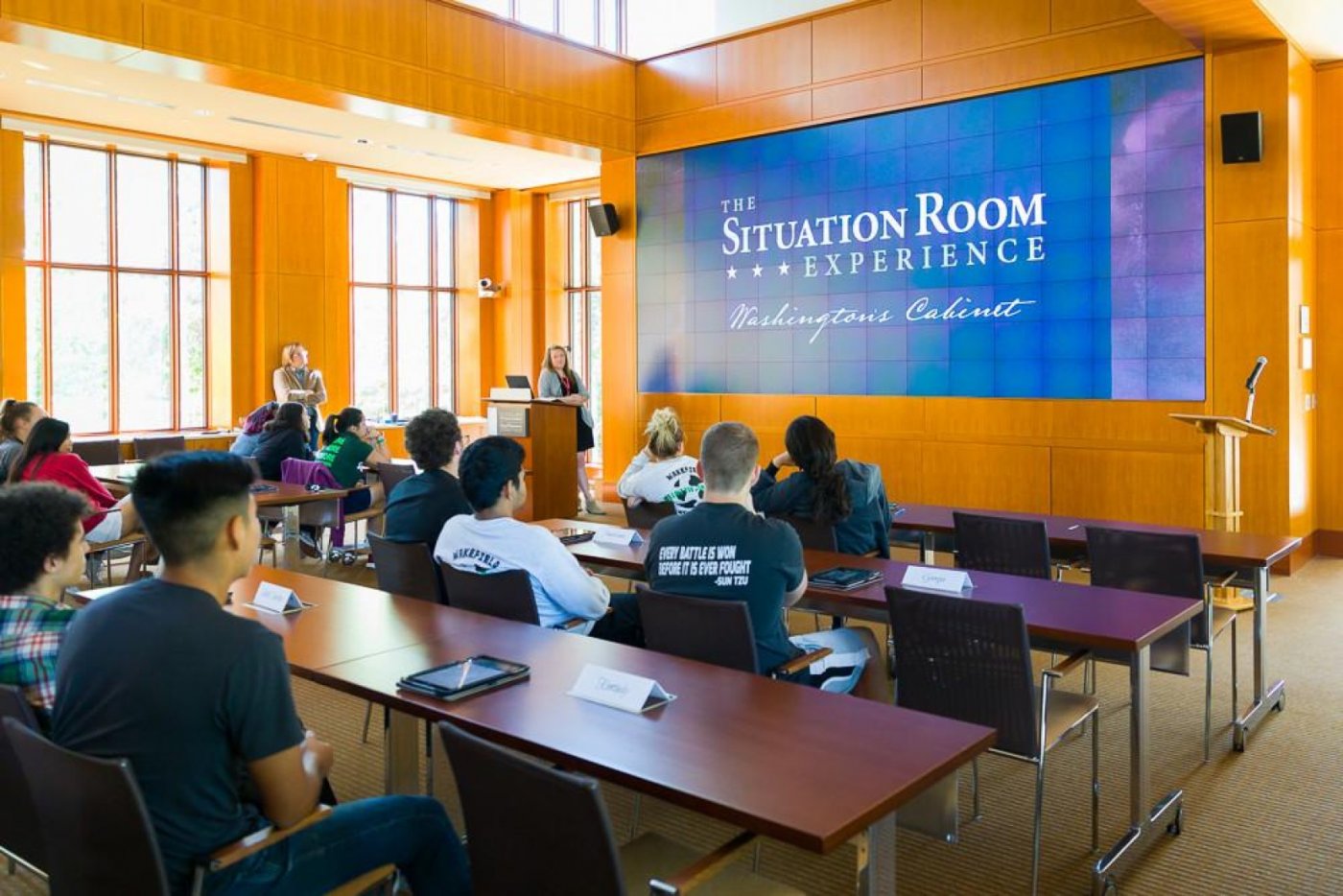Homeschool Situation Room Experience at Mount Vernon