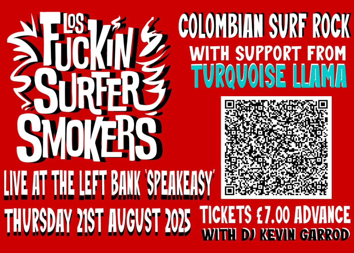 Los Fuckin Surfer Smokers & Turquoise Llama
