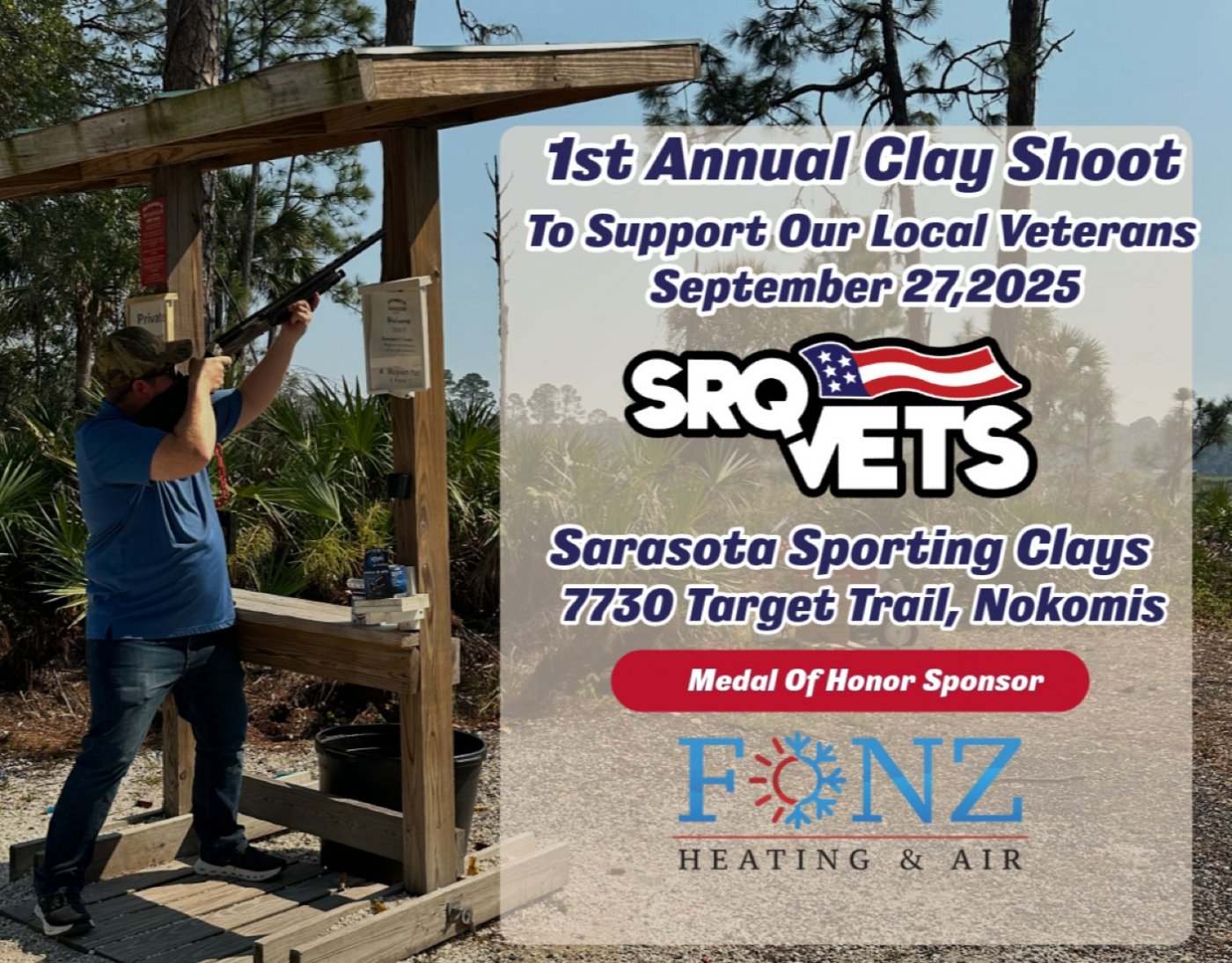 SRQ VETS\u2019 Inaugural Sporting Clay Fundraiser