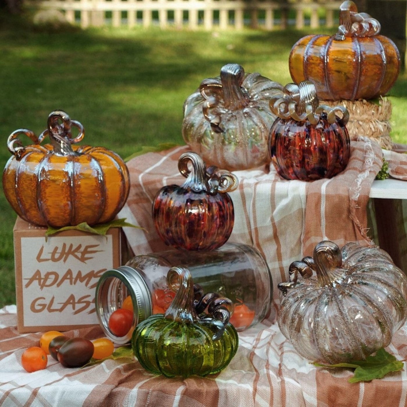 Luke Adams Glass Art Signing at Mount Vernon