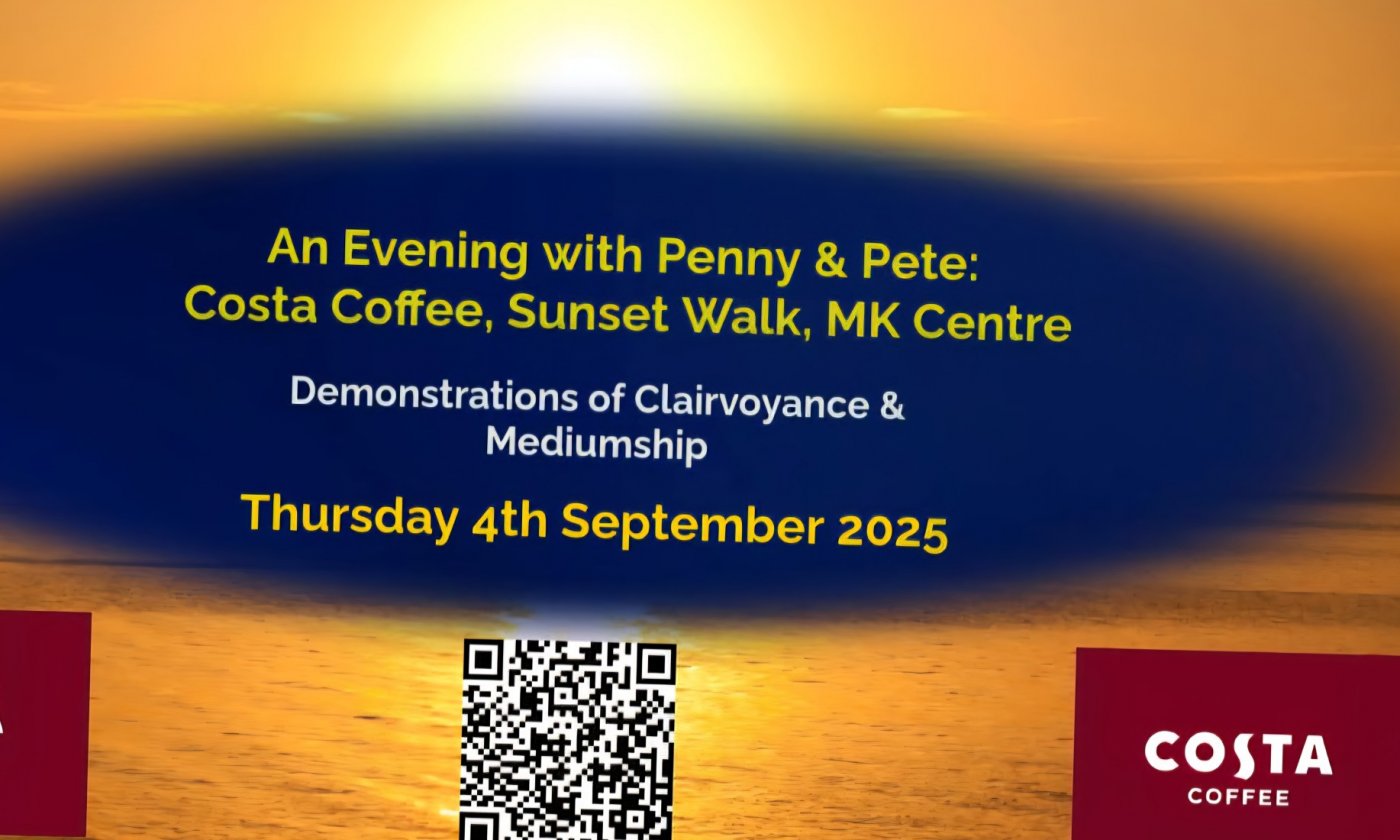 An Evening with Penny & Pete: Costa Coffee, Sunset Walk, Milton Keynes