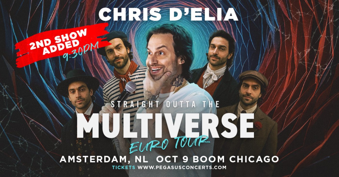 Chris D'Elia Straight Outta The Multiverse Tour - AMSTERDAM
