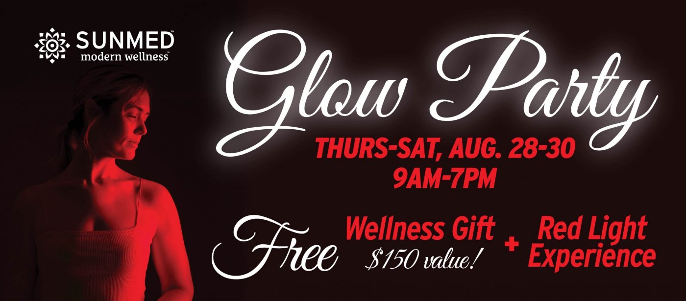Glow Party! Red Light Therapy Experience
