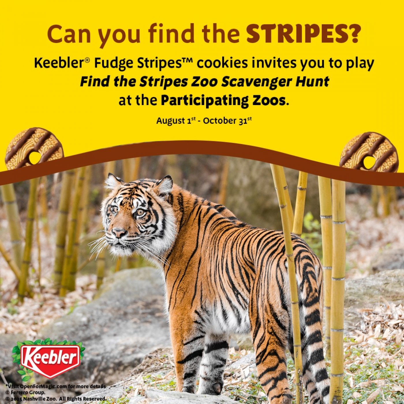 Jacksonville Zoo x Keebler\u00ae Cookies