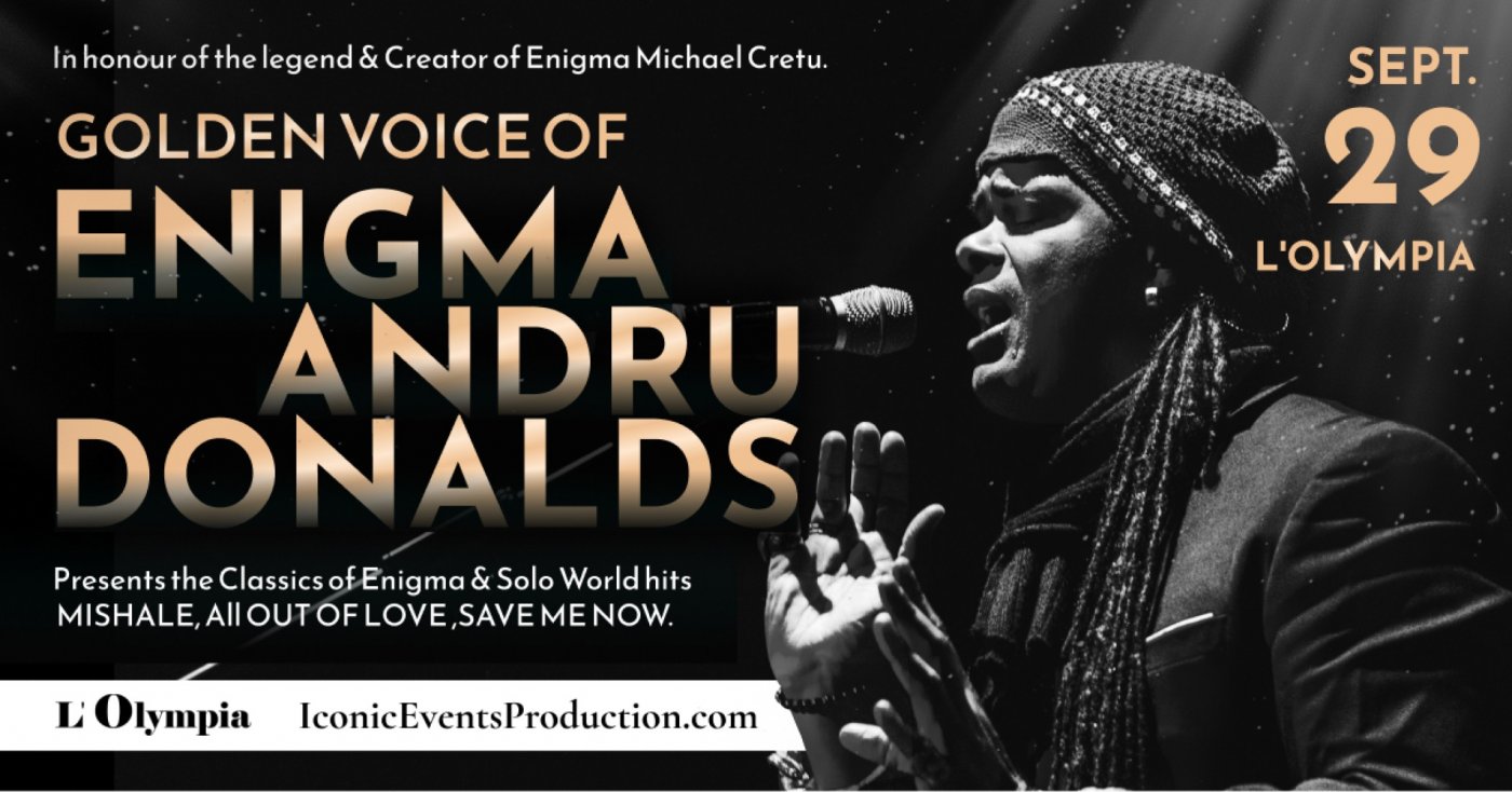 Andru Donalds Golden Voice of ENIGMA - Live in Montreal
