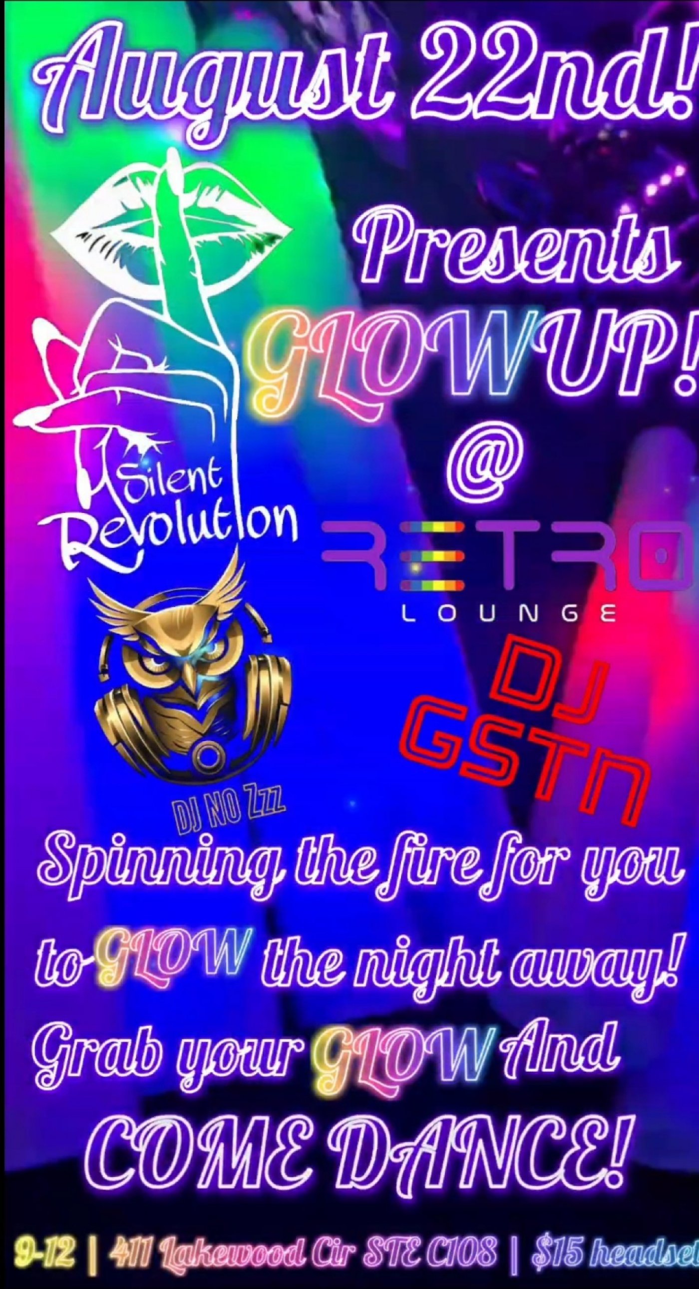 GLOW UP Dance Party! 