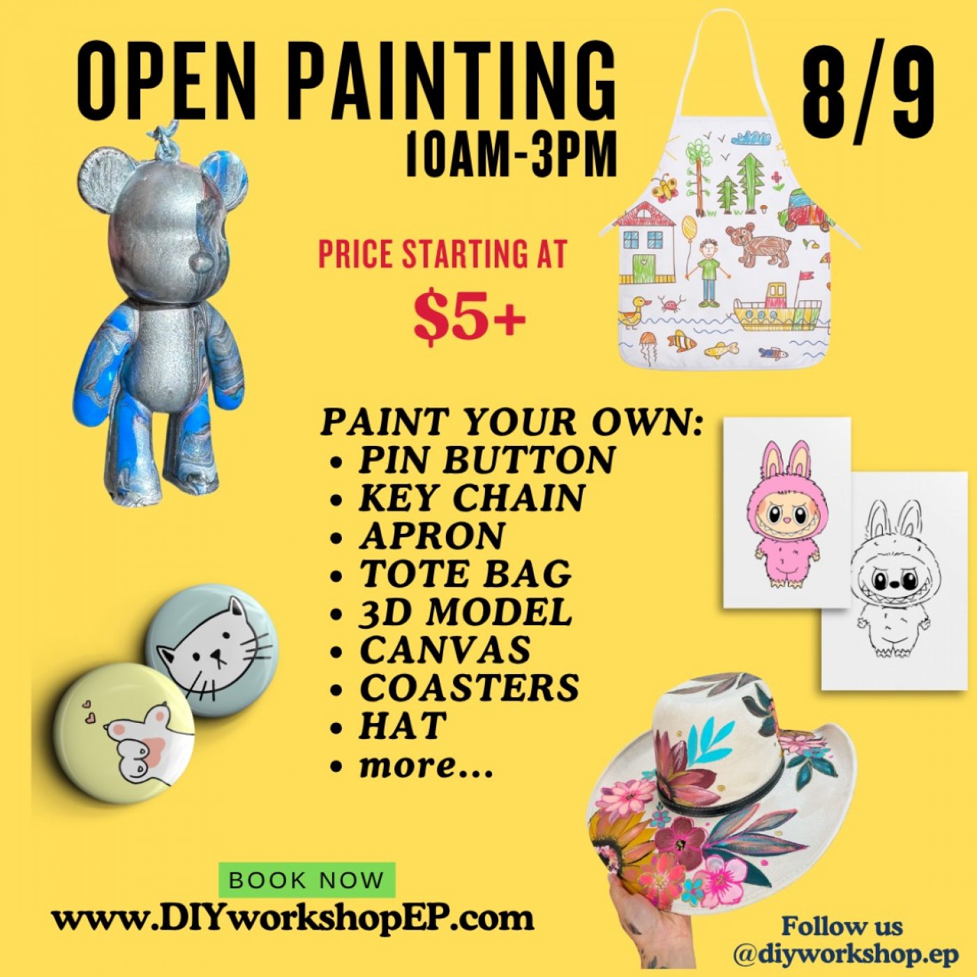 Open Painting in Artspace Gallery
