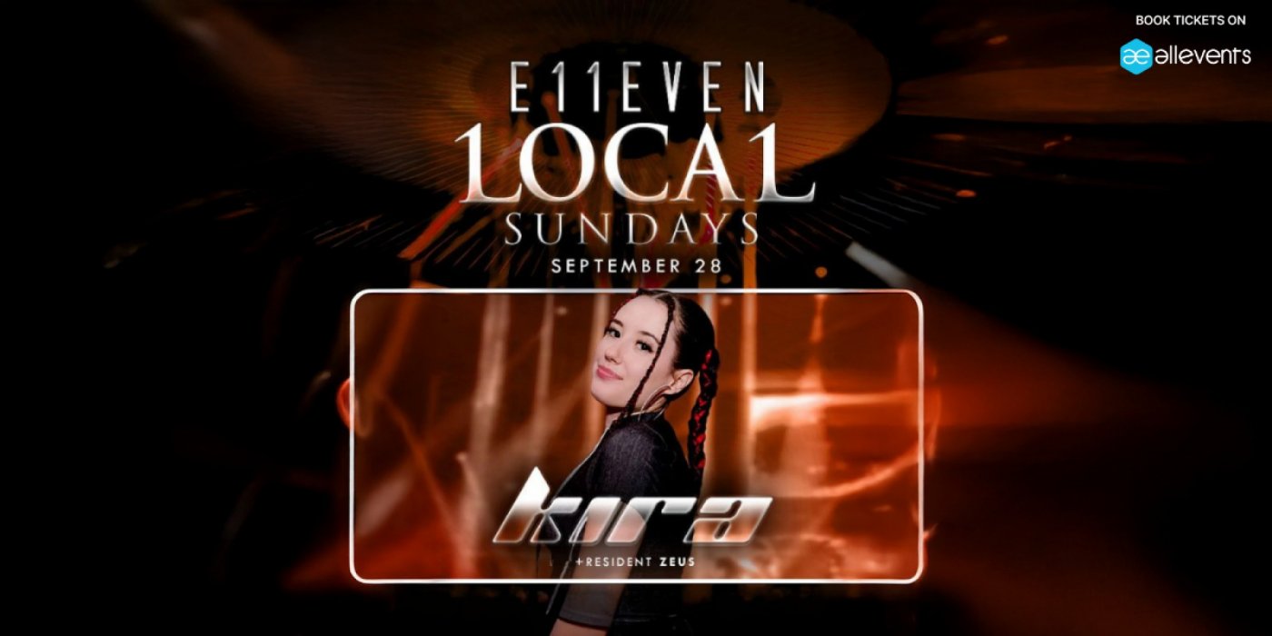 KIRA LIVE on Sun, Sep 28 at 08:00 PM EDT at E11EVEN Miami