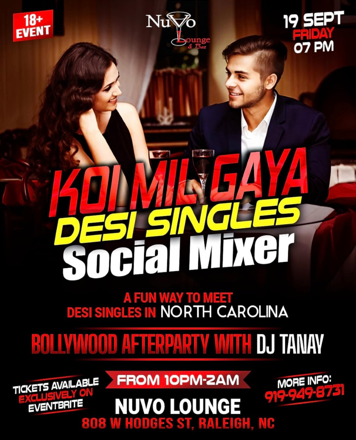 Koi Mil Gaya Mixer & Bollywood Night