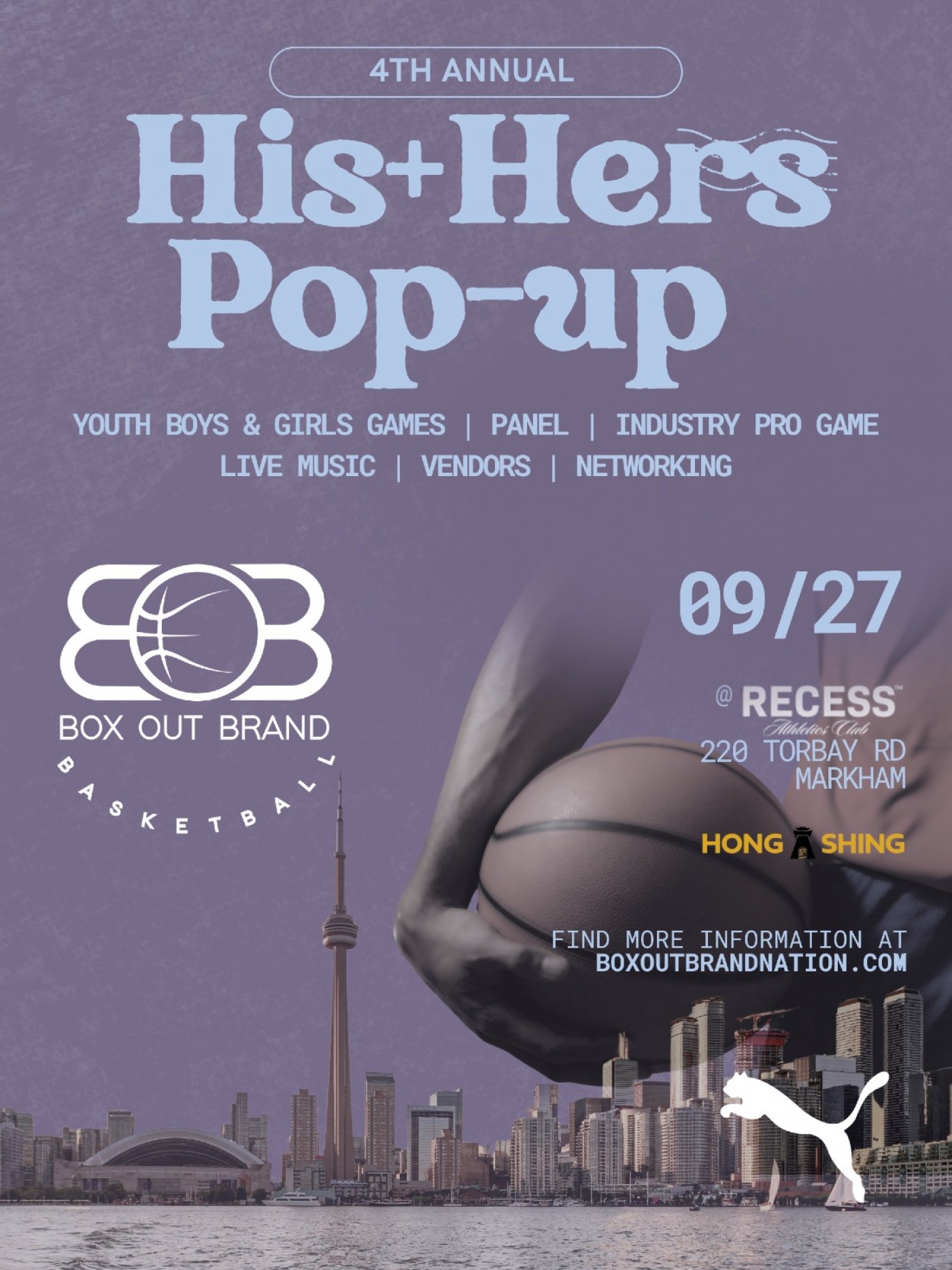 4th Annual HIs + Hers Pop Up