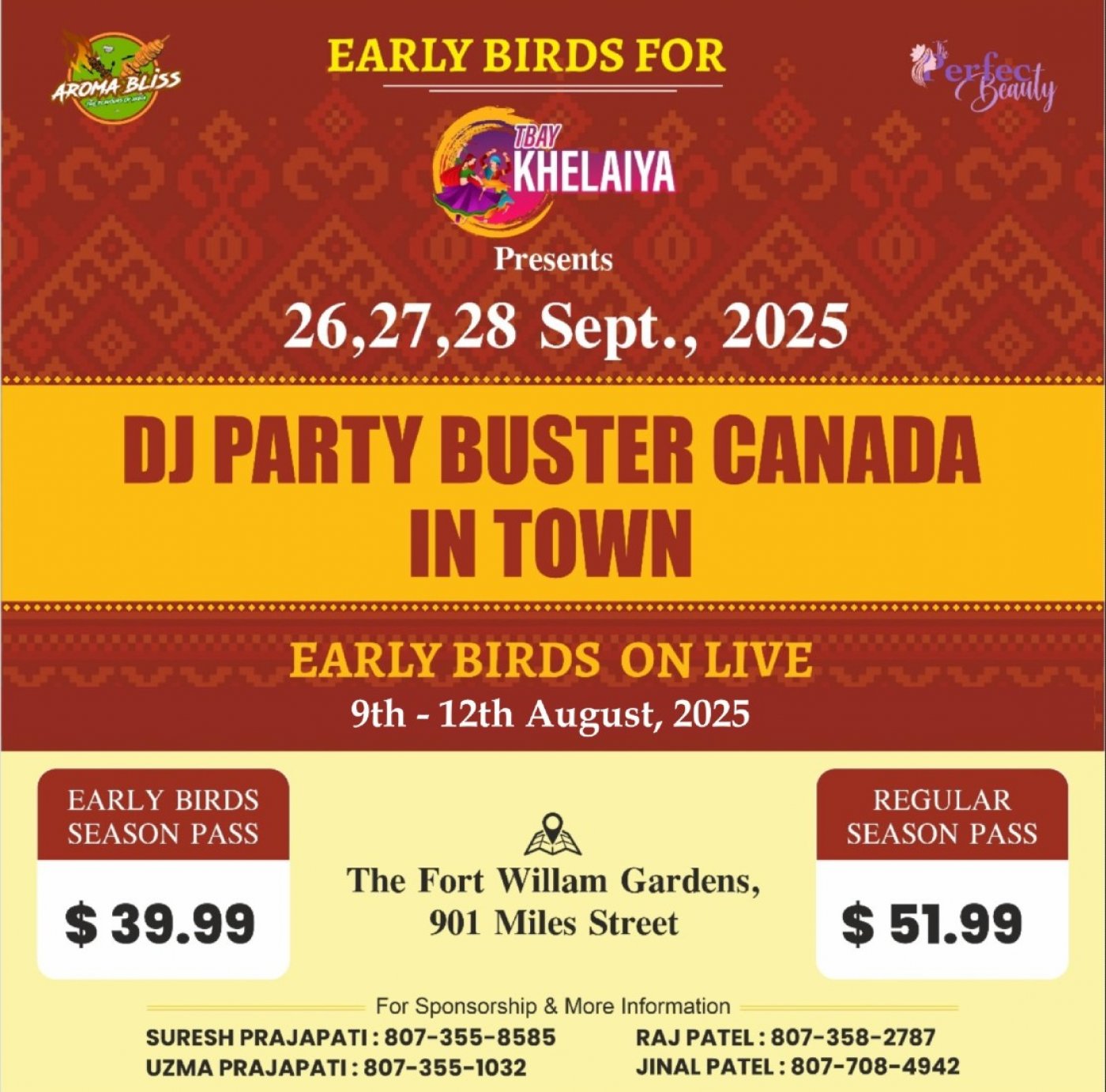TBAY KHELAIYA NAVARATRI FESTIVAL-2025