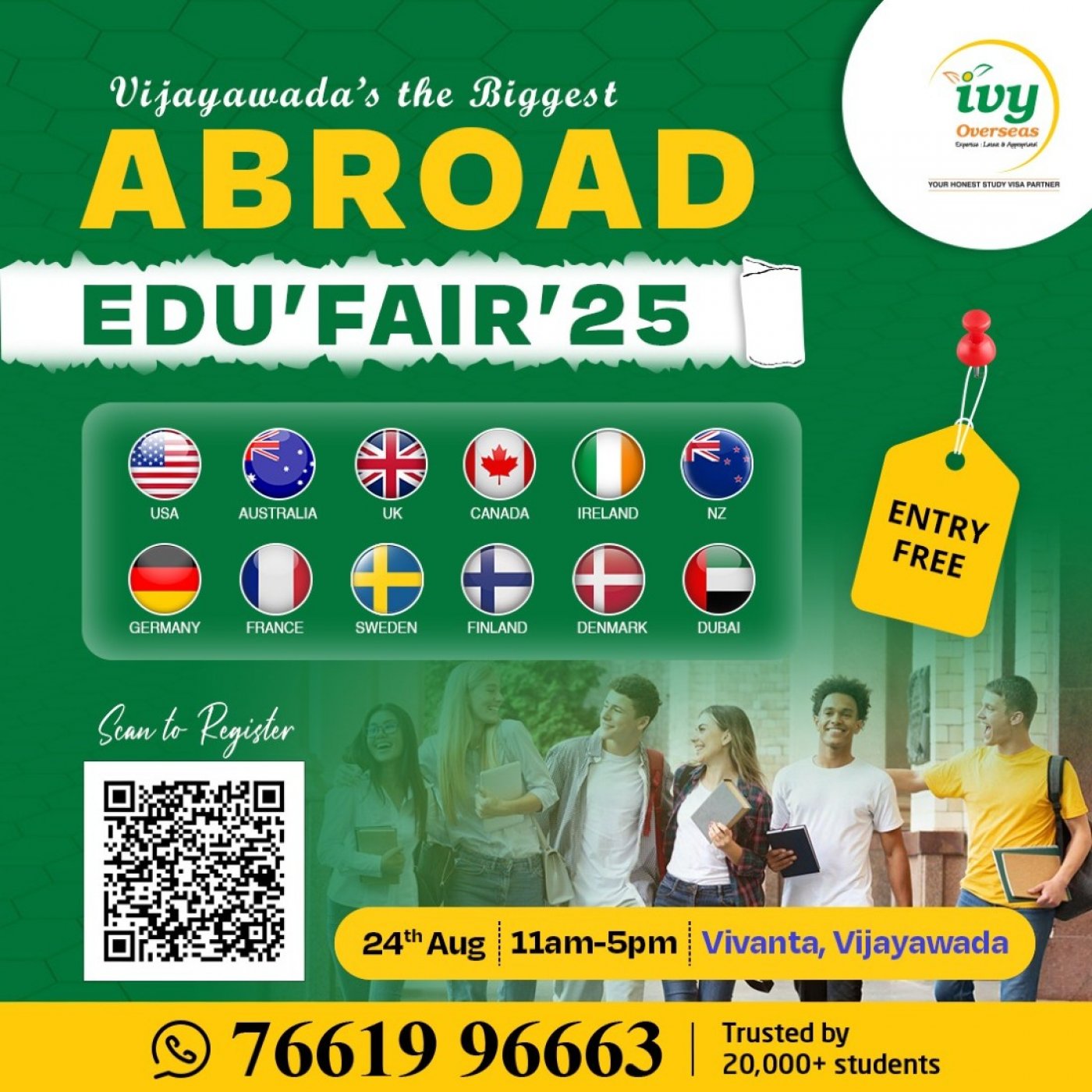 Vijayawada\u2019s No.1 Abroad Education Fair 2025