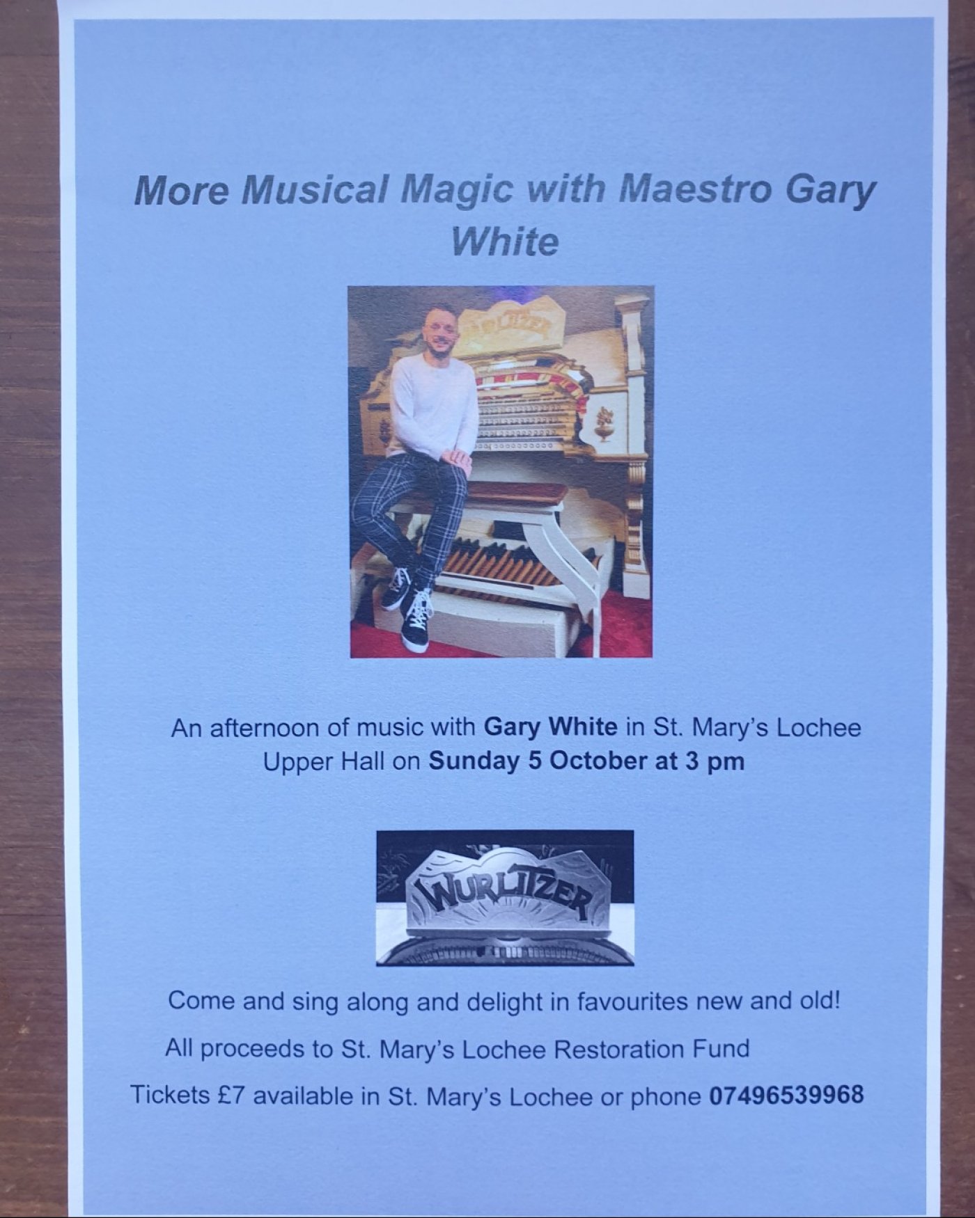 More Musical Magic with Maestro Gary White