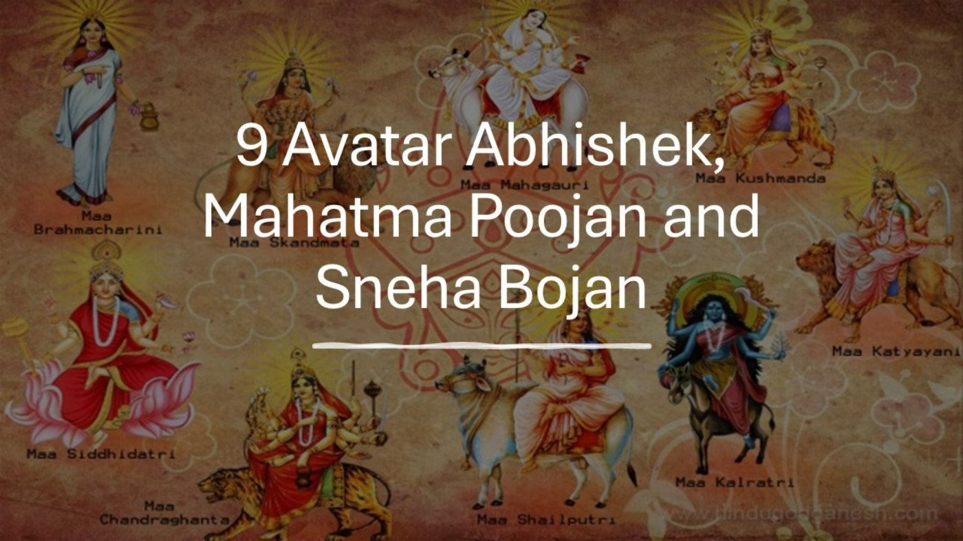 9 Avatar Abhishek, Mahatma Poojan and Sneha Bojan
