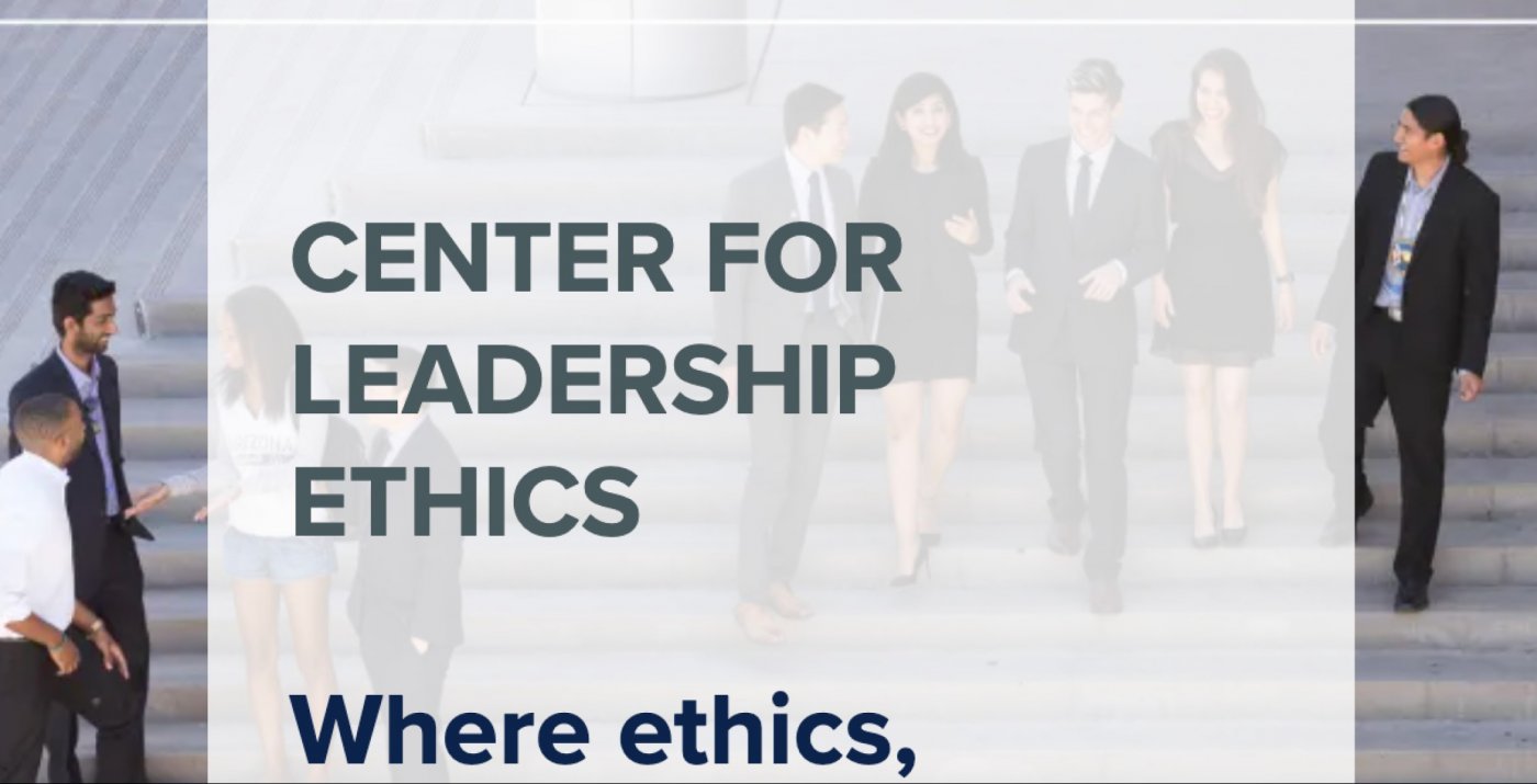 Eller College Center for Leadership Ethics Presents Executive Ethics Symposium SEPT. 5 