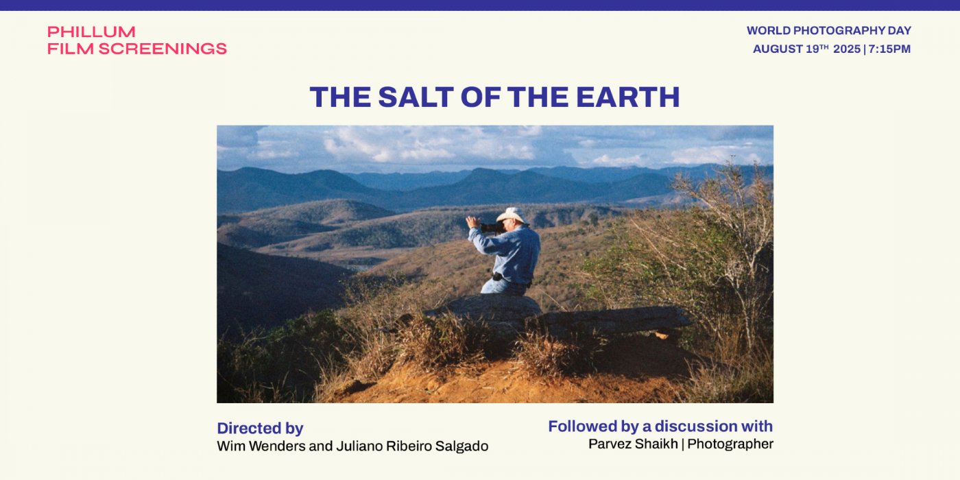 World Photography Day Film Screening - The Salt of the Earth