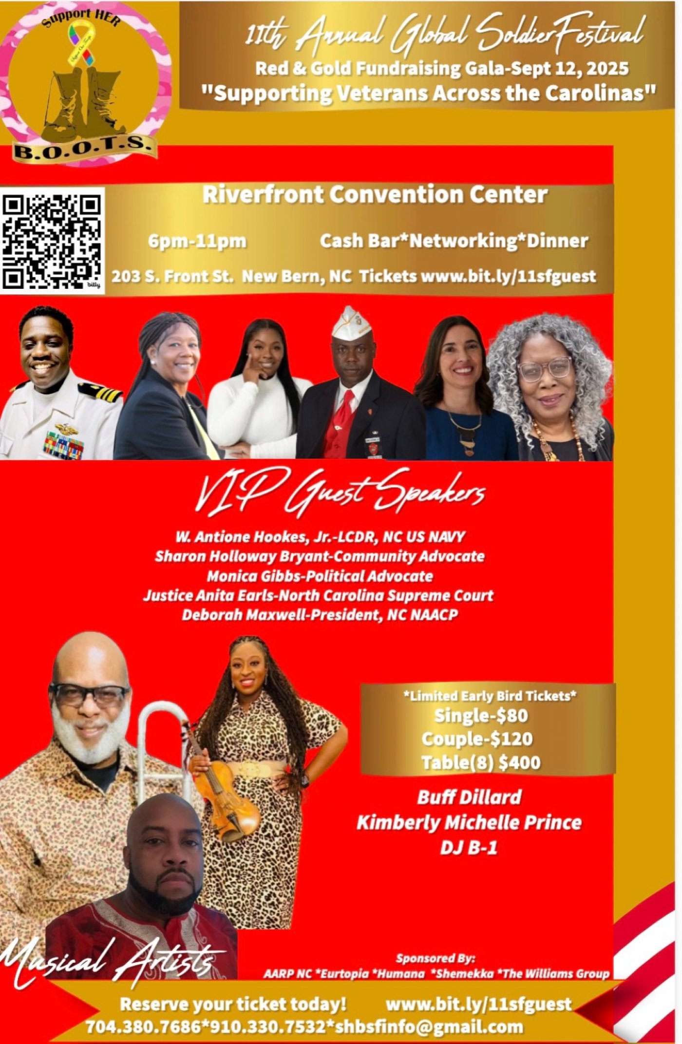 11th Annual Global SoldierFestival-Red and Gold Fundraising Gala