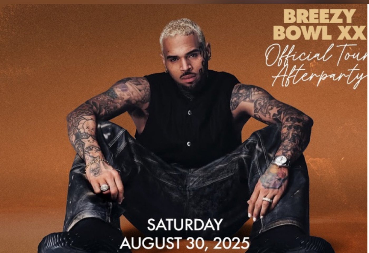 Chris Brown Atlanta Breezy Bowl ** Official Afterparty at The Dome, Atlanta, GA\u2013 Saturday, August 30