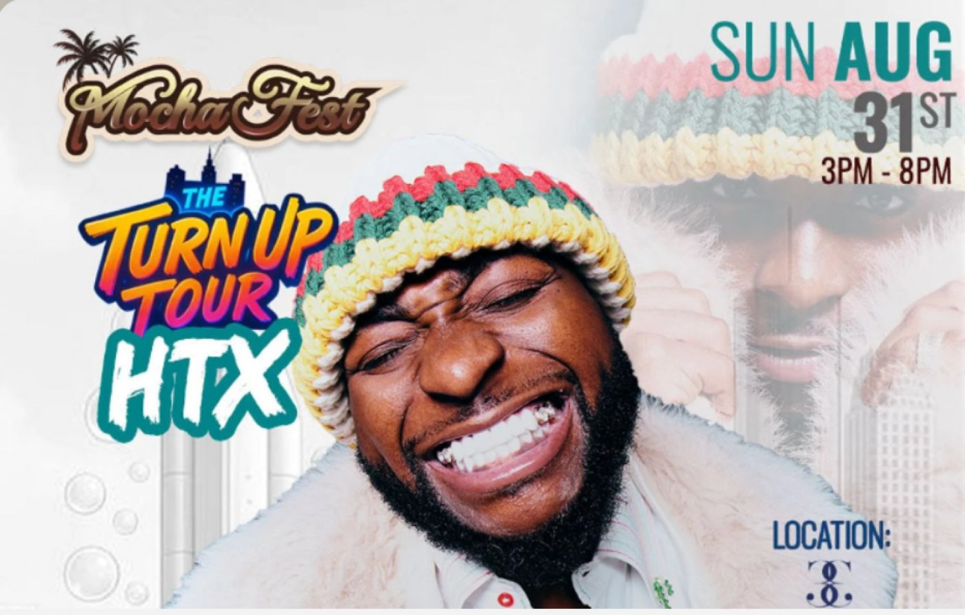 DAVIDO- All White Pool Party | HTX \u2013 Saturday, August 31, 2025