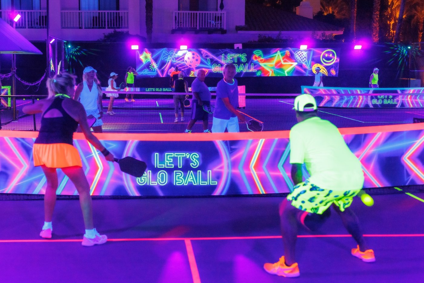 Let's Glo Ball Pickleball Party @ Club Greenwood 