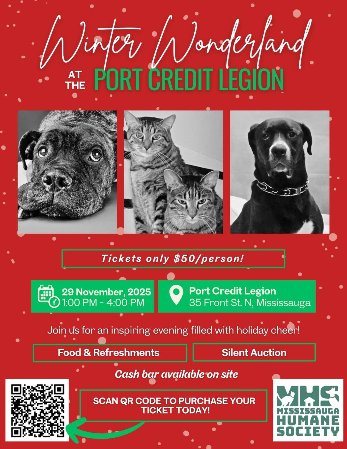 Mississauga Humane Society Winter Wonderland Fundraiser 