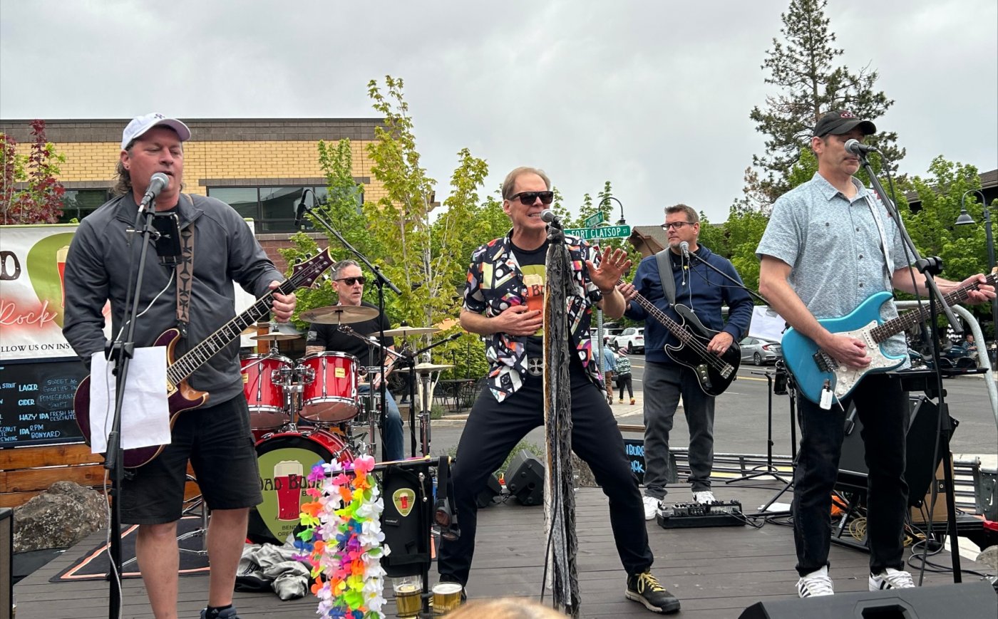 Mountain Burger 3rd Anniversary Party | Dad Bods 80's Cover Band