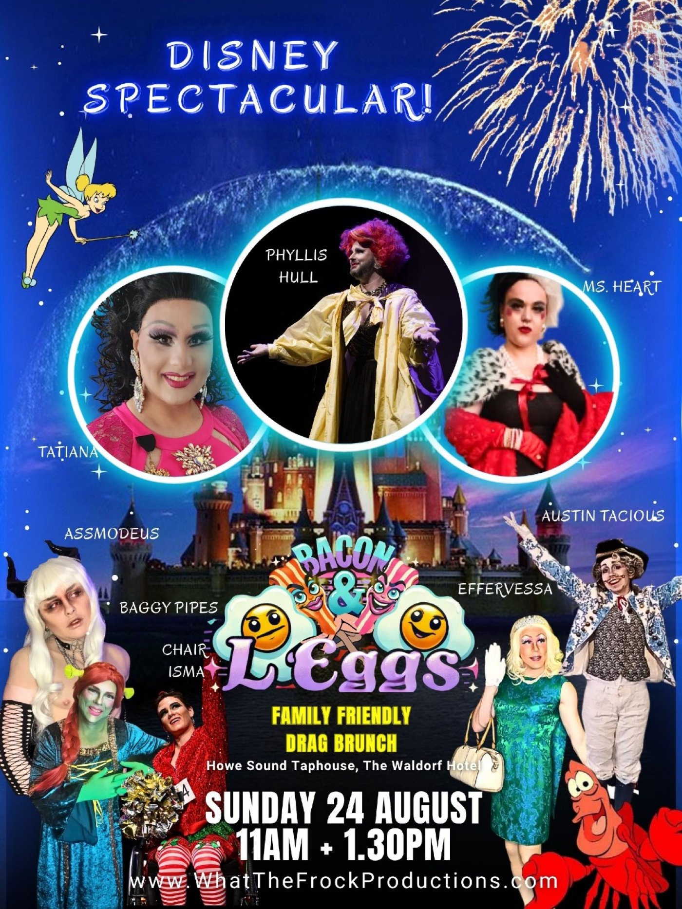 Bacon & L'eggs All-Ages Drag Brunch - Disney Spectacular