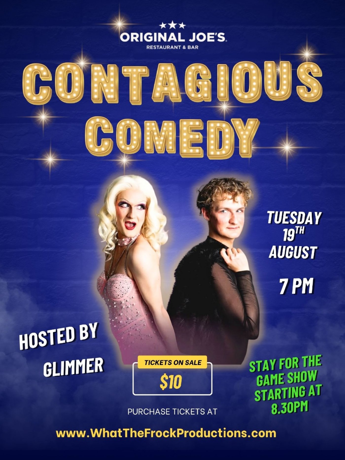 Contagious Comedy hosted by Glimmer