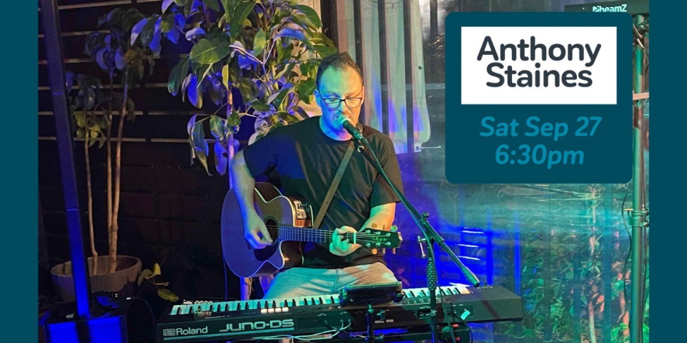 Live Music on The Terrace w\/ Anthony Staines